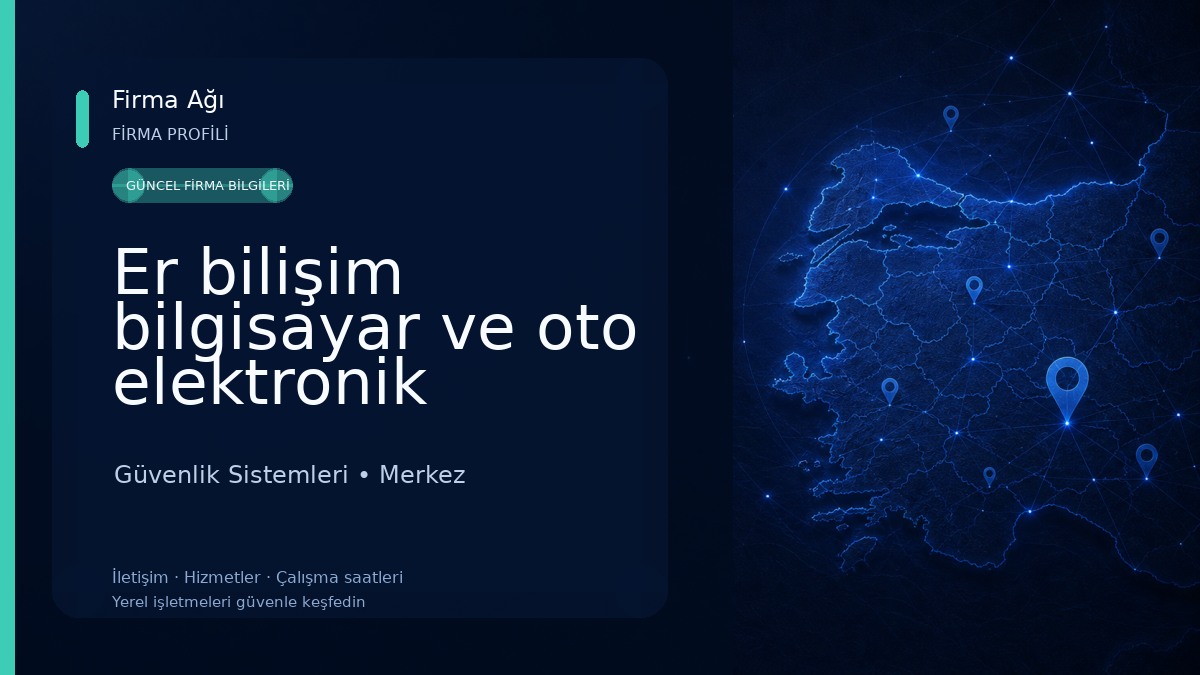 Er bilişim bilgisayar ve oto elektronik Güvenlik Sistemleri