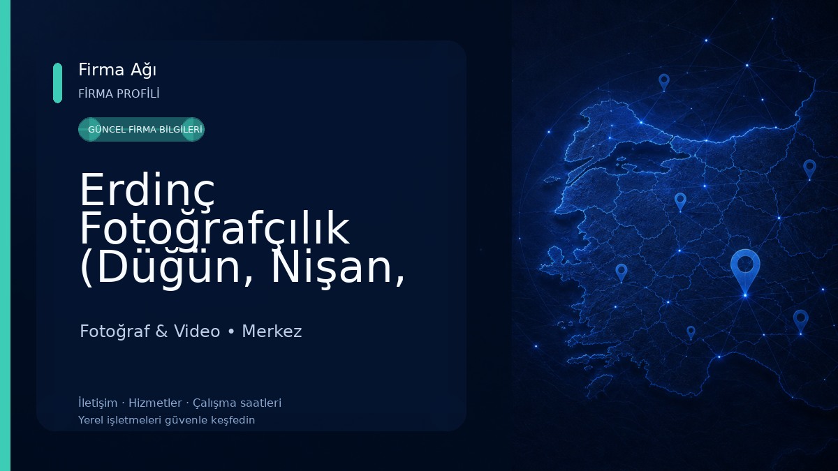 Erdinç Fotoğrafçılık (Düğün, Nişan, Tanıtım)