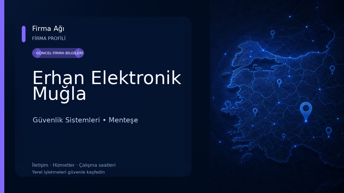 Erhan Elektronik Muğla