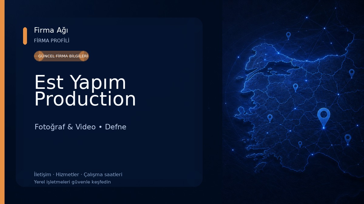 Est Yapım Production Fotoğraf & Video