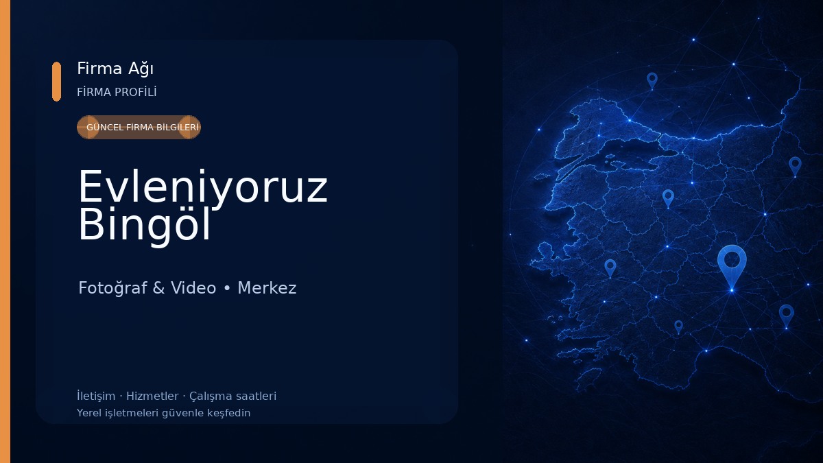 Evleniyoruz Bingöl Fotoğraf & Video