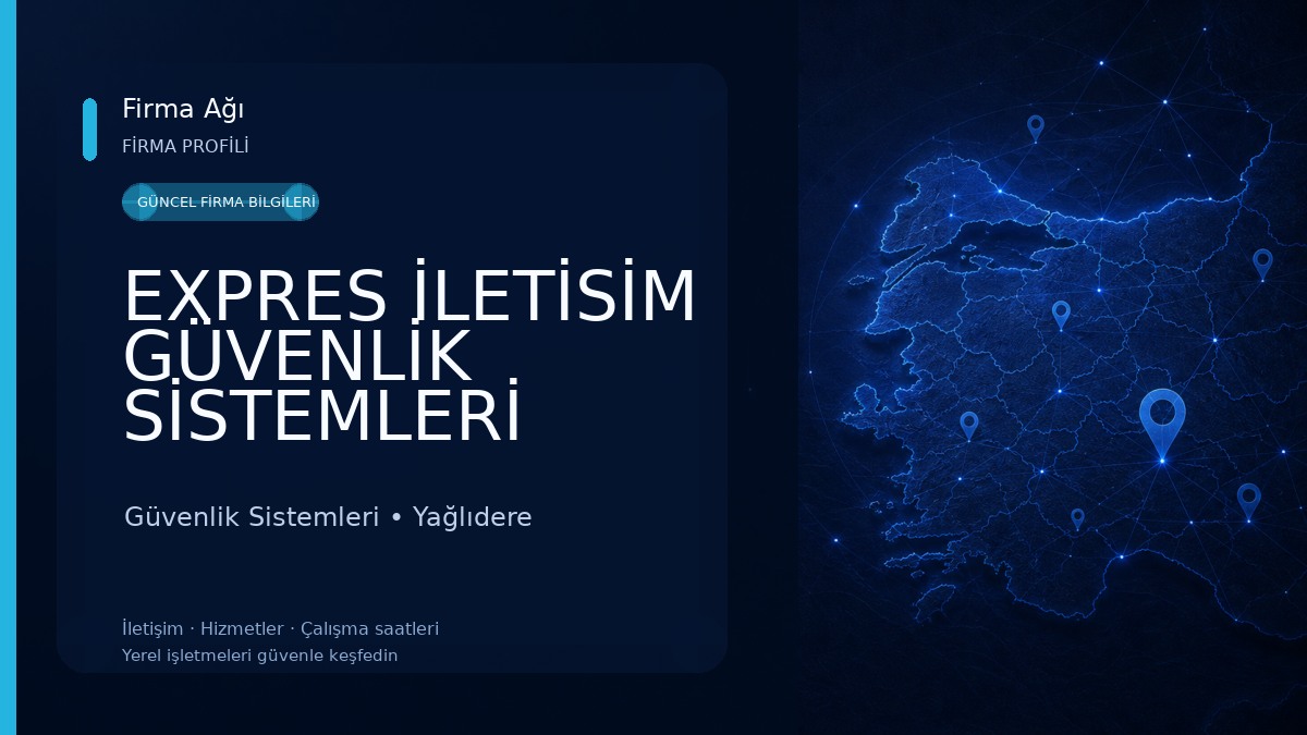 EXPRES İLETİSİM GÜVENLİK SİSTEMLERİ Güvenlik Sistemleri