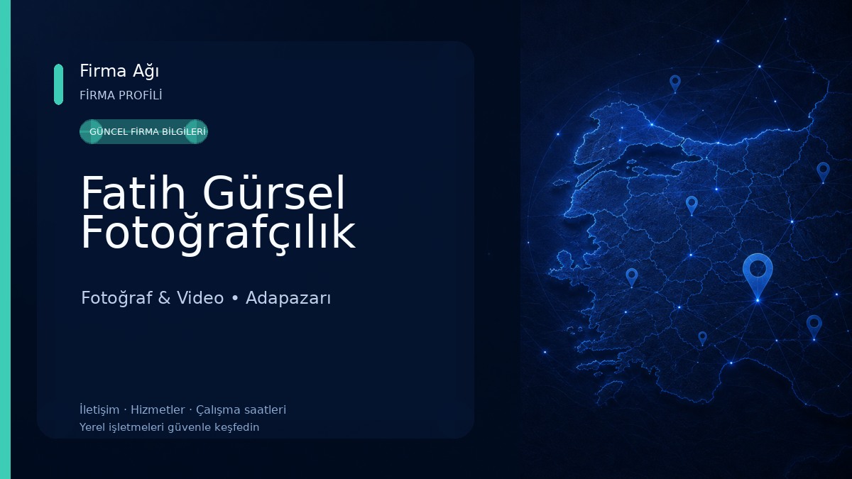 Fatih Gürsel Fotoğrafçılık Fotoğraf & Video