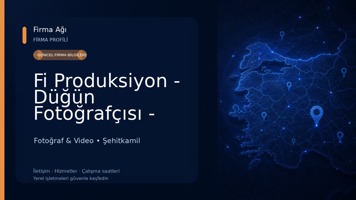 Fi Produksiyon - Düğün Fotoğrafçısı - Çekim Platosu