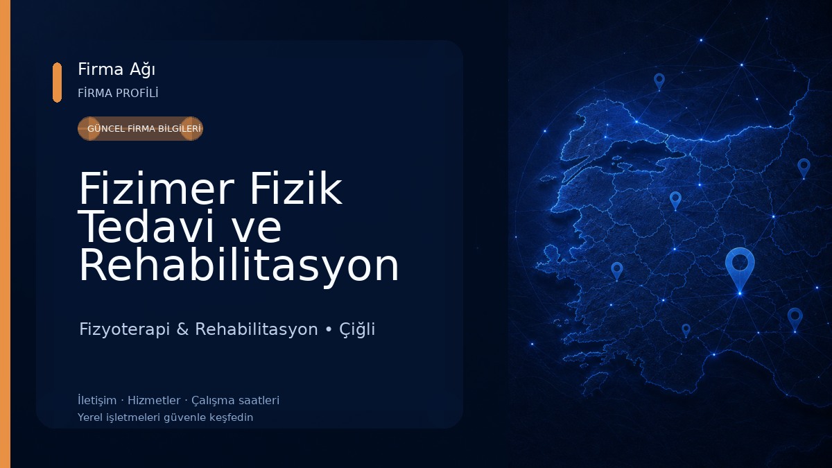 Fizimer Fizik Tedavi ve Rehabilitasyon Tıp Merkezi Fizyoterapi & Rehabilitasyon