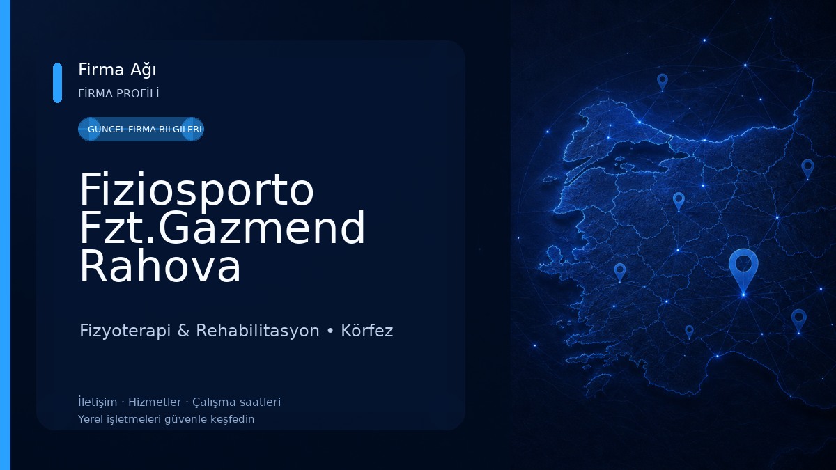 Fiziosporto Fzt.Gazmend Rahova Fizyoterapi & Rehabilitasyon