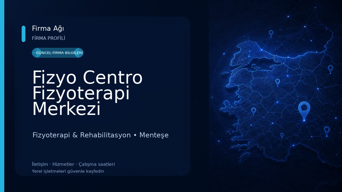 Fizyo Centro Fizyoterapi Merkezi Fizyoterapi & Rehabilitasyon