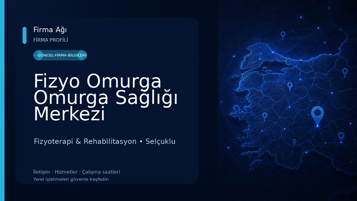 Fizyo Omurga Omurga Sağlığı Merkezi