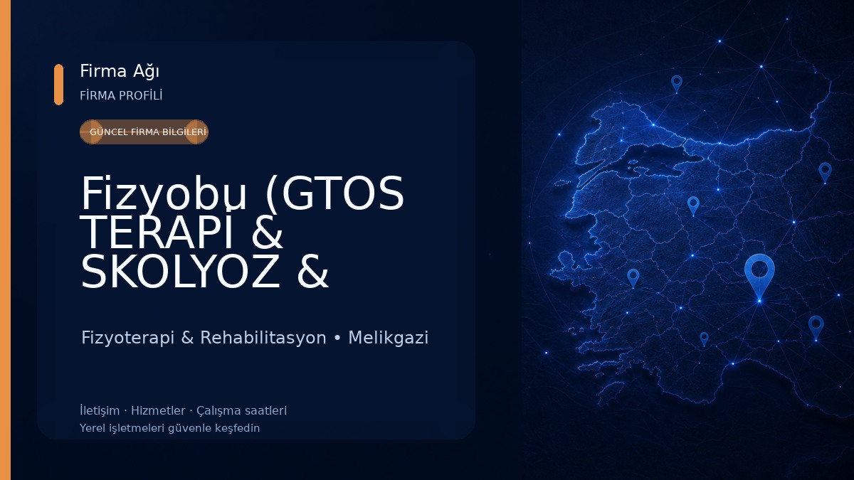 Fizyobu (GTOS TERAPİ & SKOLYOZ & KAMBURLUK(KİFOZ) Fizyoterapist) fzt.Buket Kamer ÖNER Fizyoterapi Hizmetleri Fizyoterapi & Rehabilitasyon