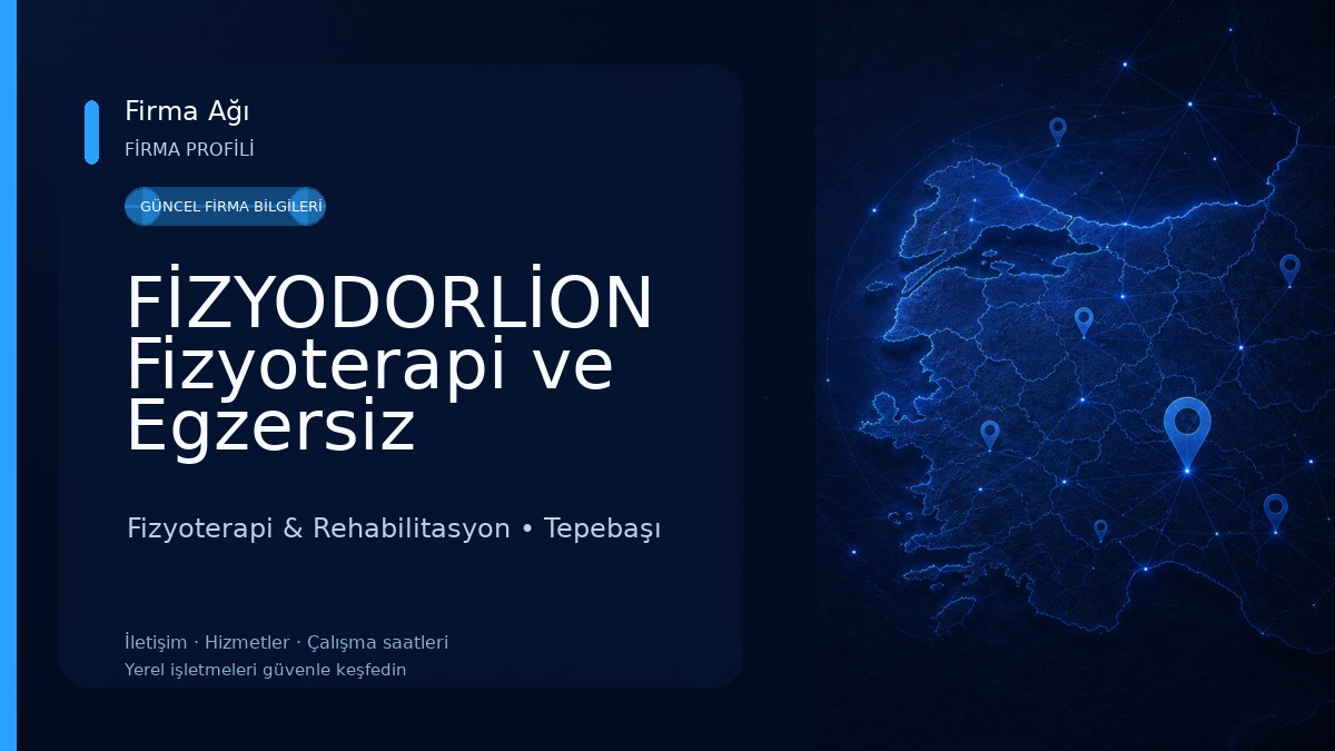 FİZYODORLİON Fizyoterapi ve Egzersiz Hizmetleri Fizyoterapi & Rehabilitasyon