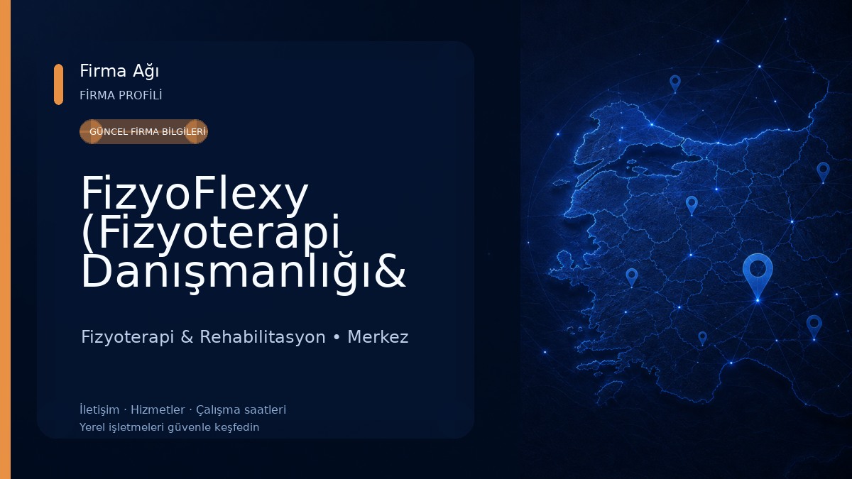FizyoFlexy (Fizyoterapi Danışmanlığı& Skolyoz Schroth Terapi& Klinik Pilates&Manuel Terapi ) Fizyoterapi & Rehabilitasyon