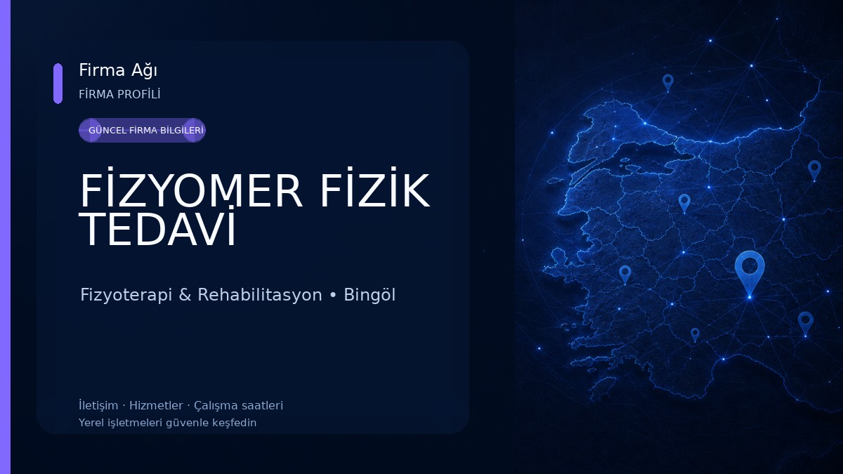 FİZYOMER FİZİK TEDAVİ Fizyoterapi & Rehabilitasyon