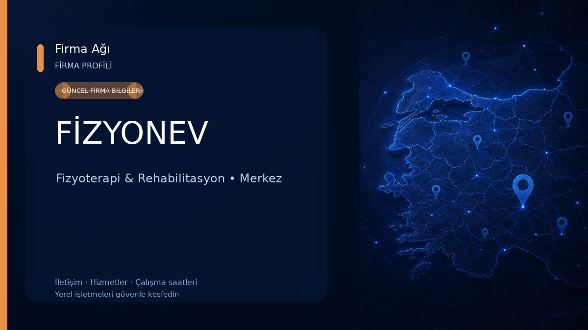 FİZYONEV Fizyoterapi & Rehabilitasyon
