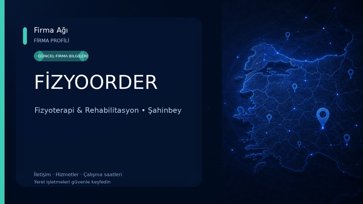 FİZYOORDER Fizyoterapi & Rehabilitasyon