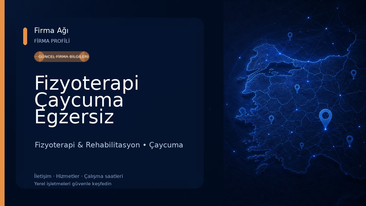 Fizyoterapi Çaycuma Egzersiz Danışmanlık Merkezi Fizyoterapi & Rehabilitasyon