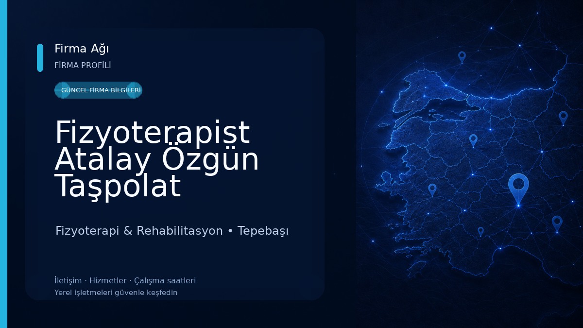 Fizyoterapist Atalay Özgün Taşpolat Fizyoterapi-Manuel Terapi
