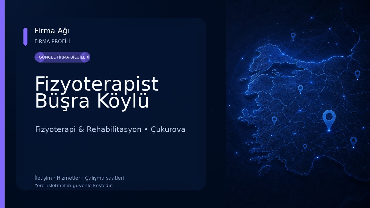 Fizyoterapist Büşra Köylü