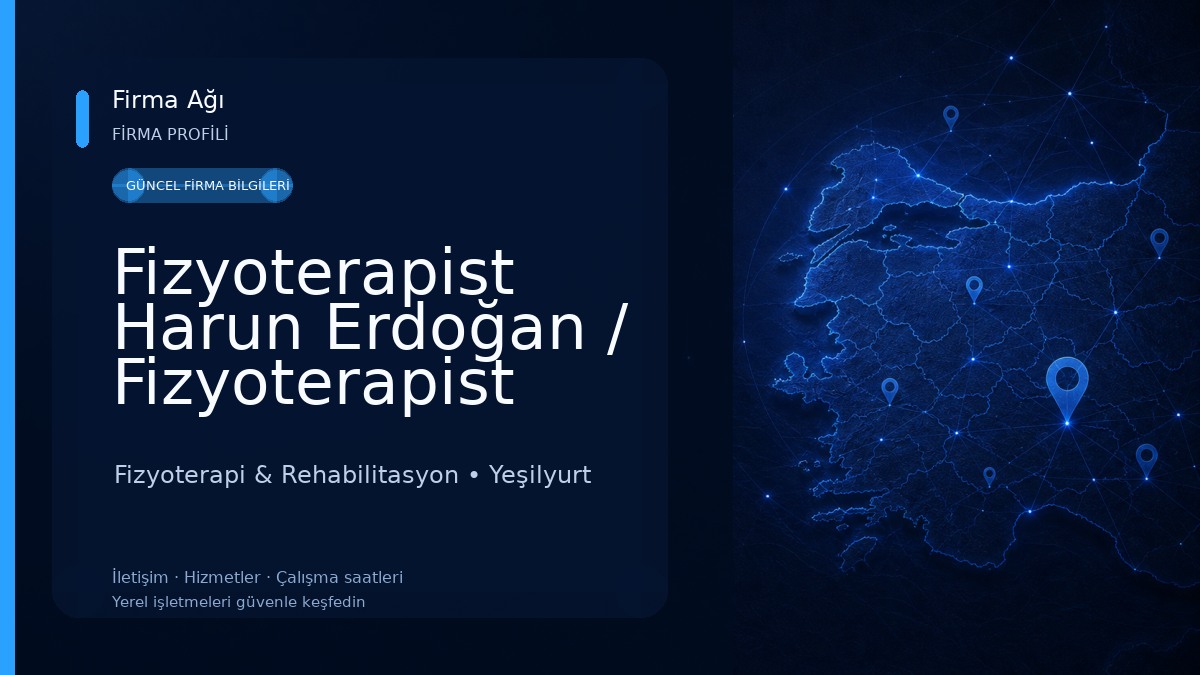 Fizyoterapist Harun Erdoğan / Fizyoterapist Neslihan Eraslan / Özel Sağlık Meslek Hizmet Birimi / Fizyohernes 