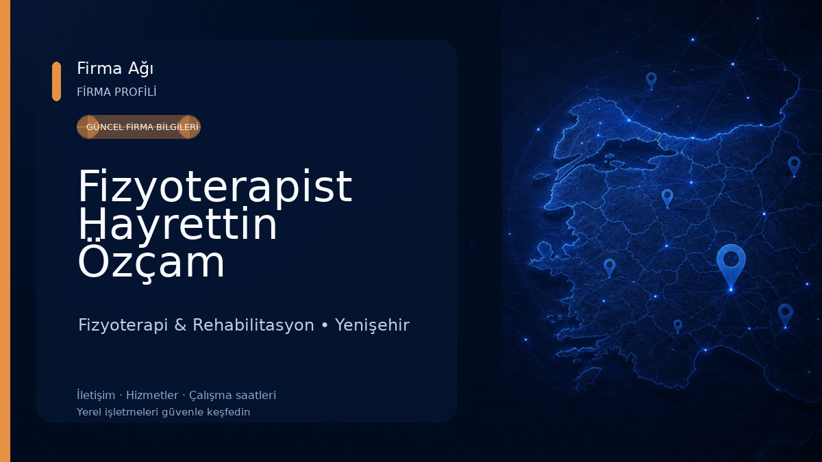 Fizyoterapist Hayrettin Özçam