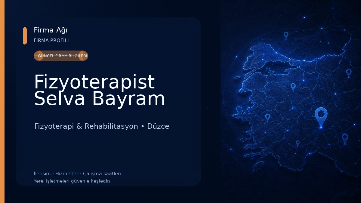 Fizyoterapist Selva Bayram