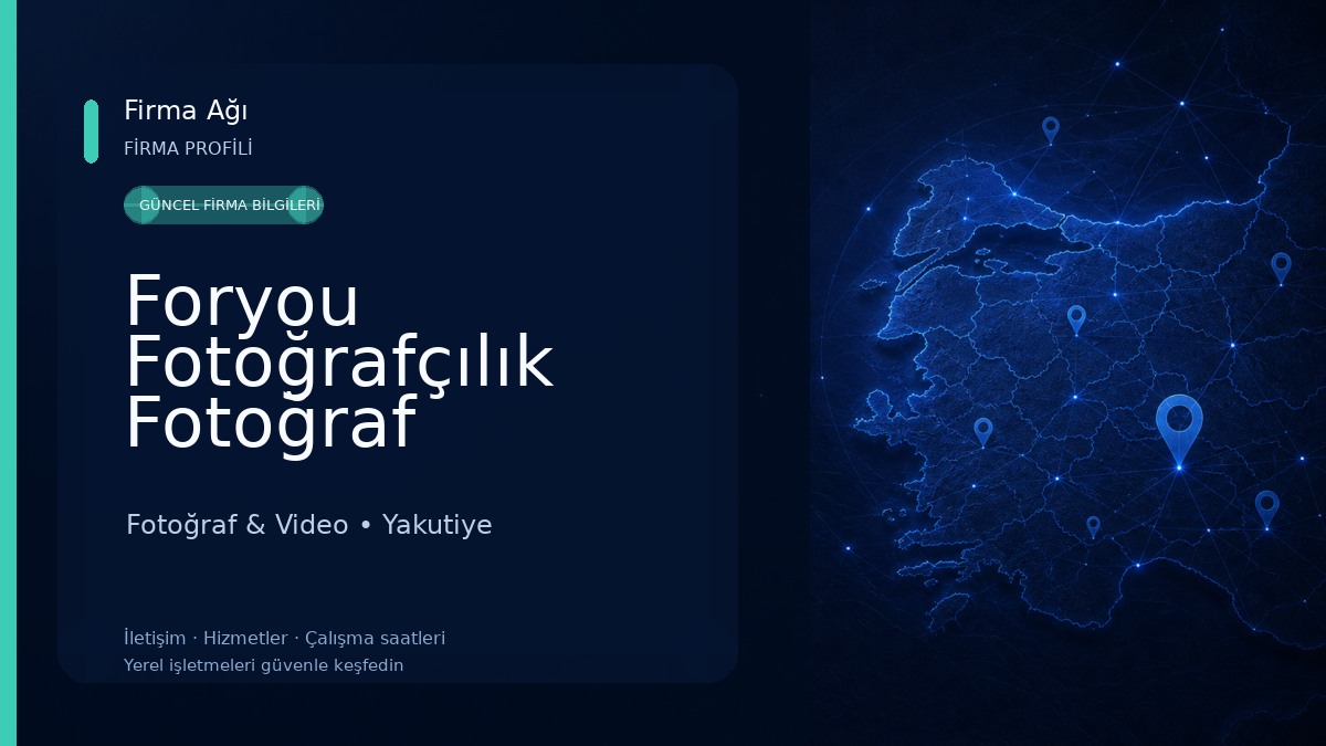 Foryou Fotoğrafçılık Fotoğraf Fabrikam Fotoğraf & Video