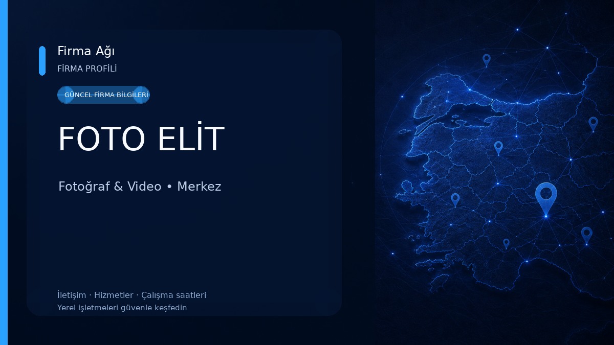 FOTO ELİT Fotoğraf & Video