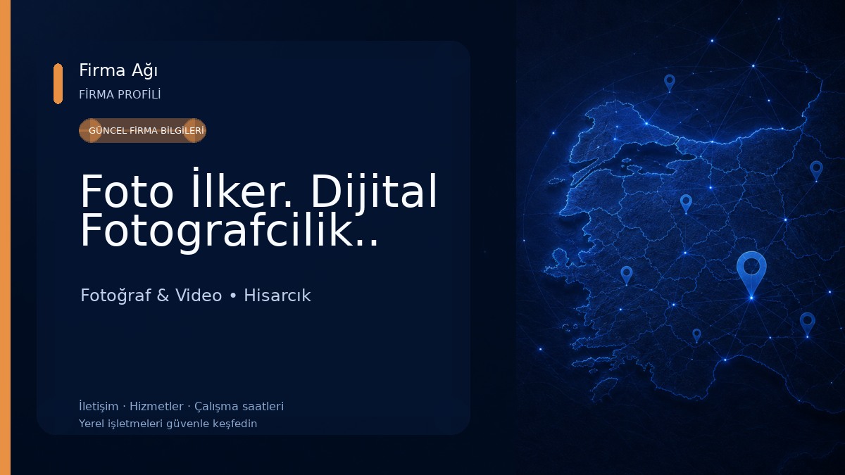 Foto İlker. Dijital Fotografcilik.. Fotoğraf & Video