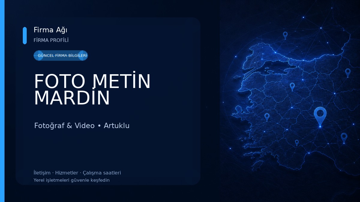 FOTO METİN MARDİN Fotoğraf & Video