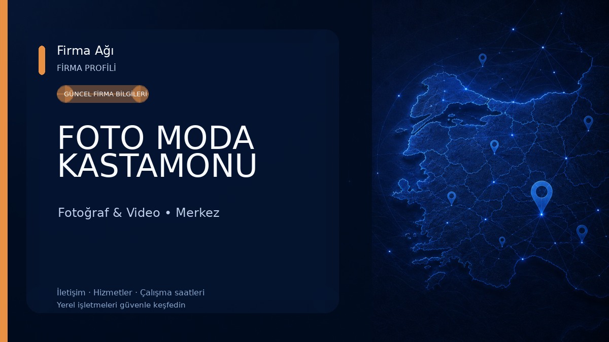 FOTO MODA KASTAMONU Fotoğraf & Video