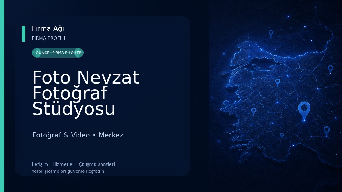 Foto Nevzat Fotoğraf Stüdyosu Fotoğraf & Video