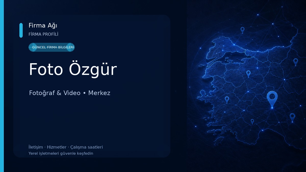 Foto Özgür Fotoğraf & Video