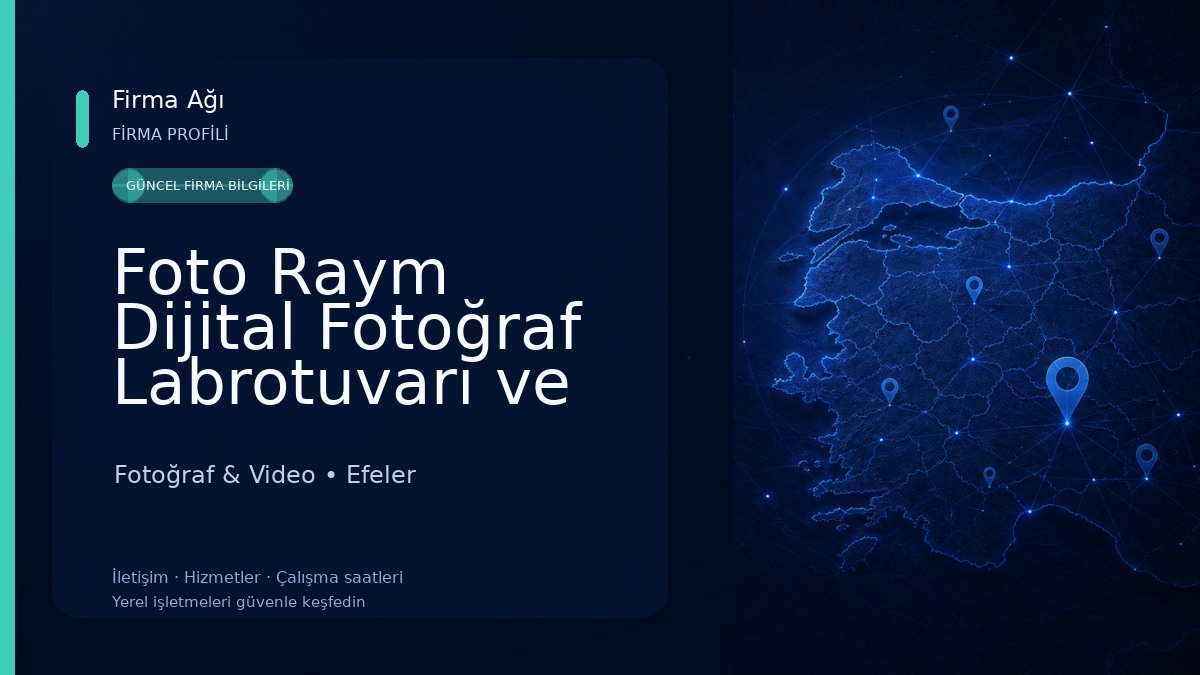 Foto Raym Dijital Fotoğraf Labrotuvarı ve Stüdyosu Fotoğraf & Video