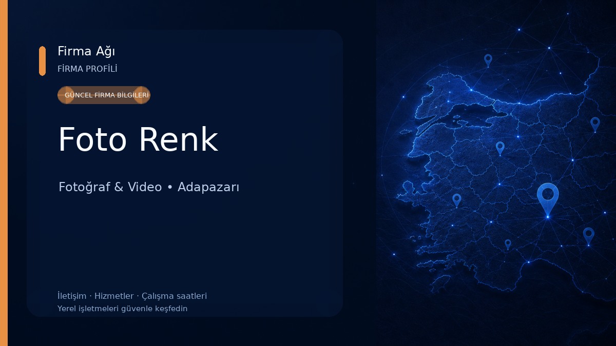 Foto Renk Fotoğraf & Video