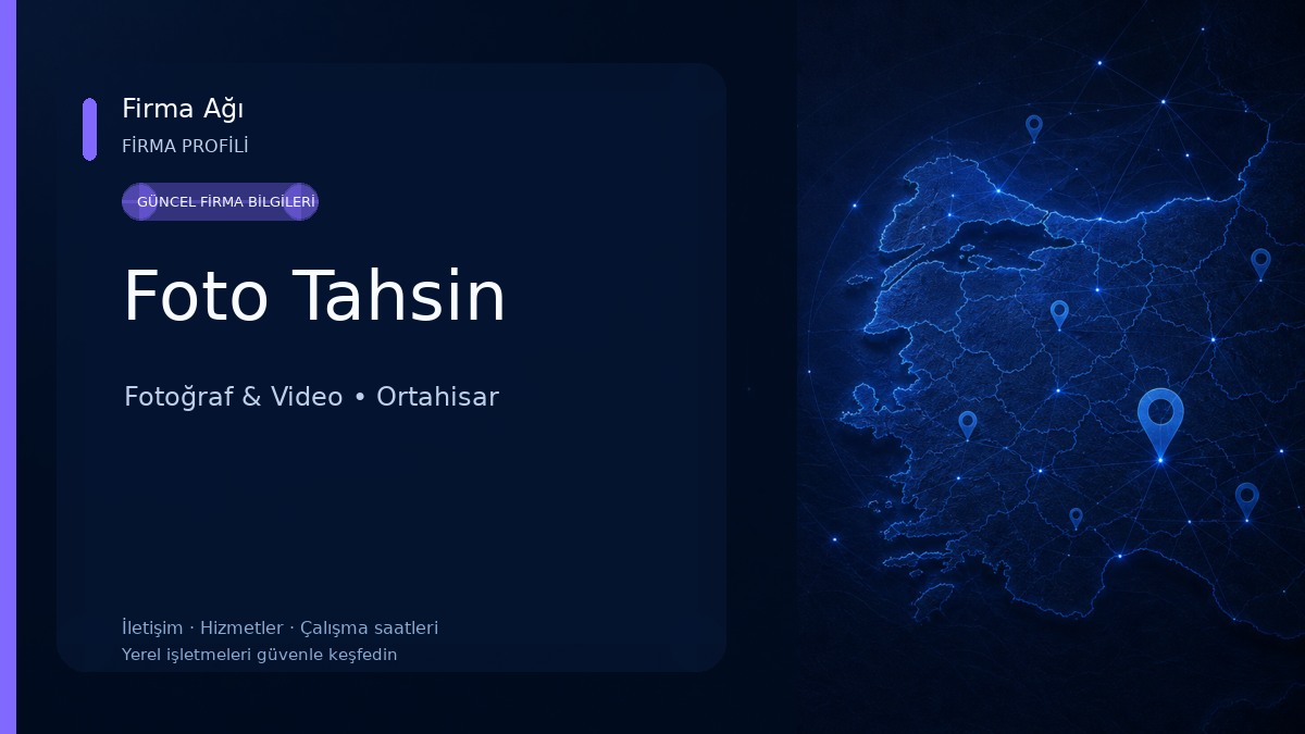 Foto Tahsin Fotoğraf & Video