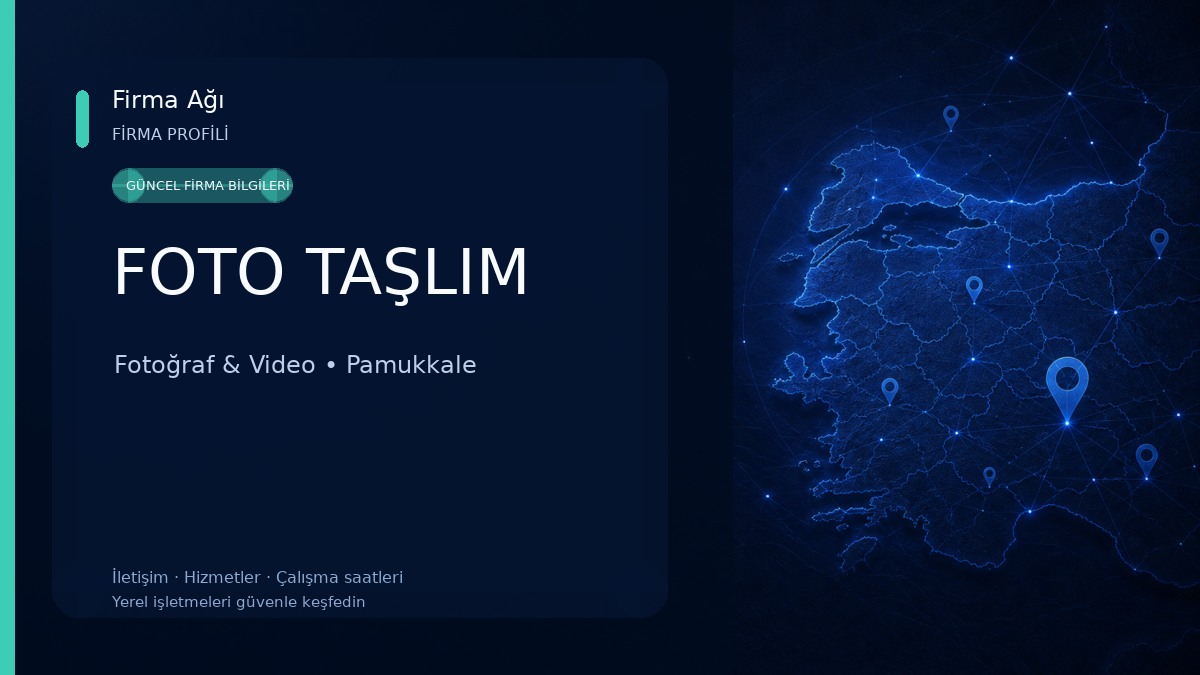 FOTO TAŞLIM Fotoğraf & Video