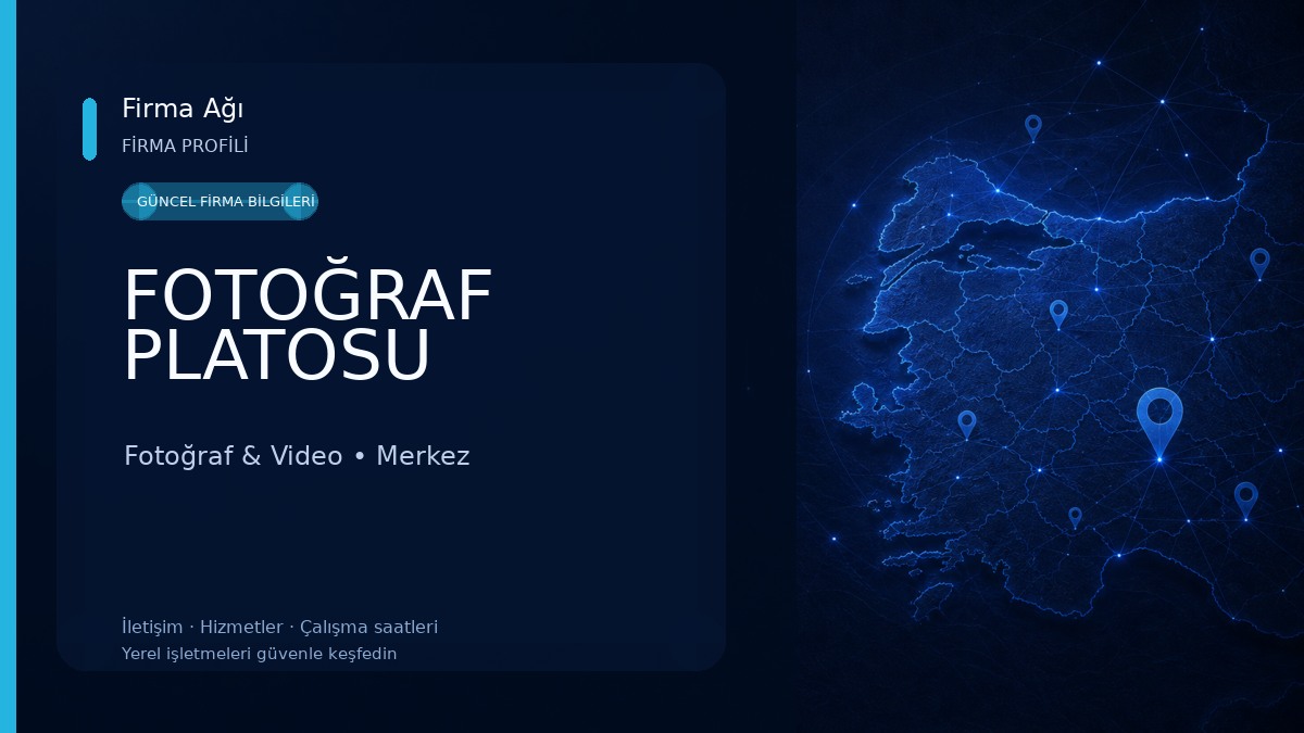 FOTOĞRAF PLATOSU Fotoğraf & Video