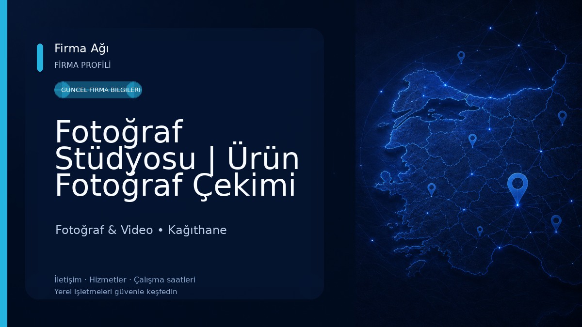 Fotoğraf Stüdyosu | Ürün Fotoğraf Çekimi | Profesyonel Fotoğrafçı Fotoğraf & Video