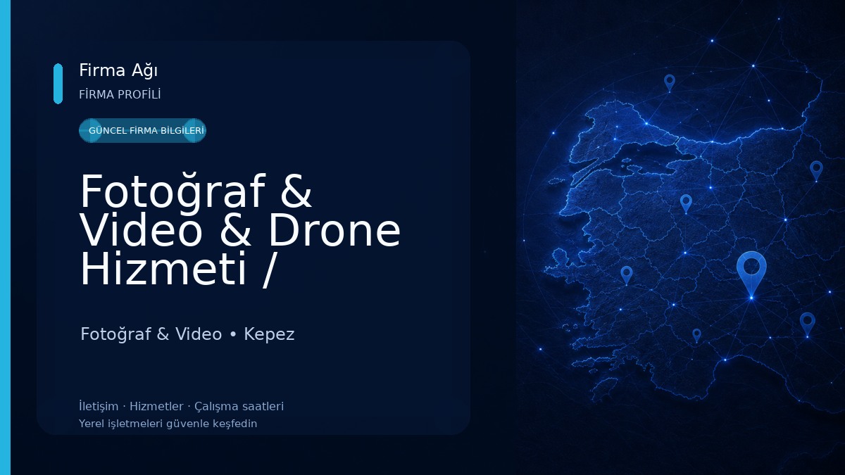 Fotoğraf & Video & Drone Hizmeti / Antalya (Sosyal Medya) Fotoğraf & Video