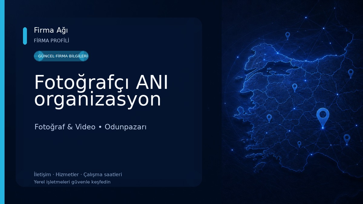 Fotoğrafçı ANI organizasyon Fotoğraf & Video