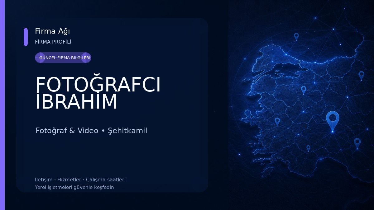 FOTOĞRAFCI İBRAHİM Fotoğraf & Video