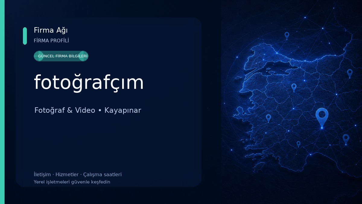 fotoğrafçım Fotoğraf & Video