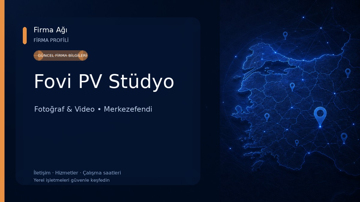 Fovi PV Stüdyo Fotoğraf & Video