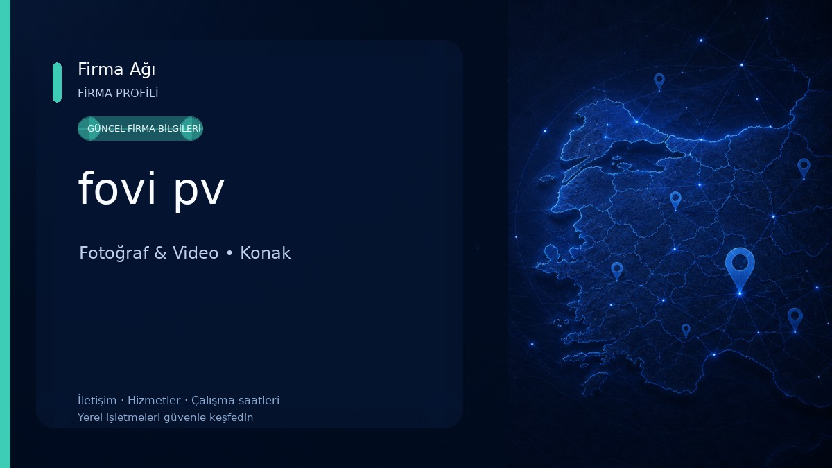 fovi pv Fotoğraf & Video