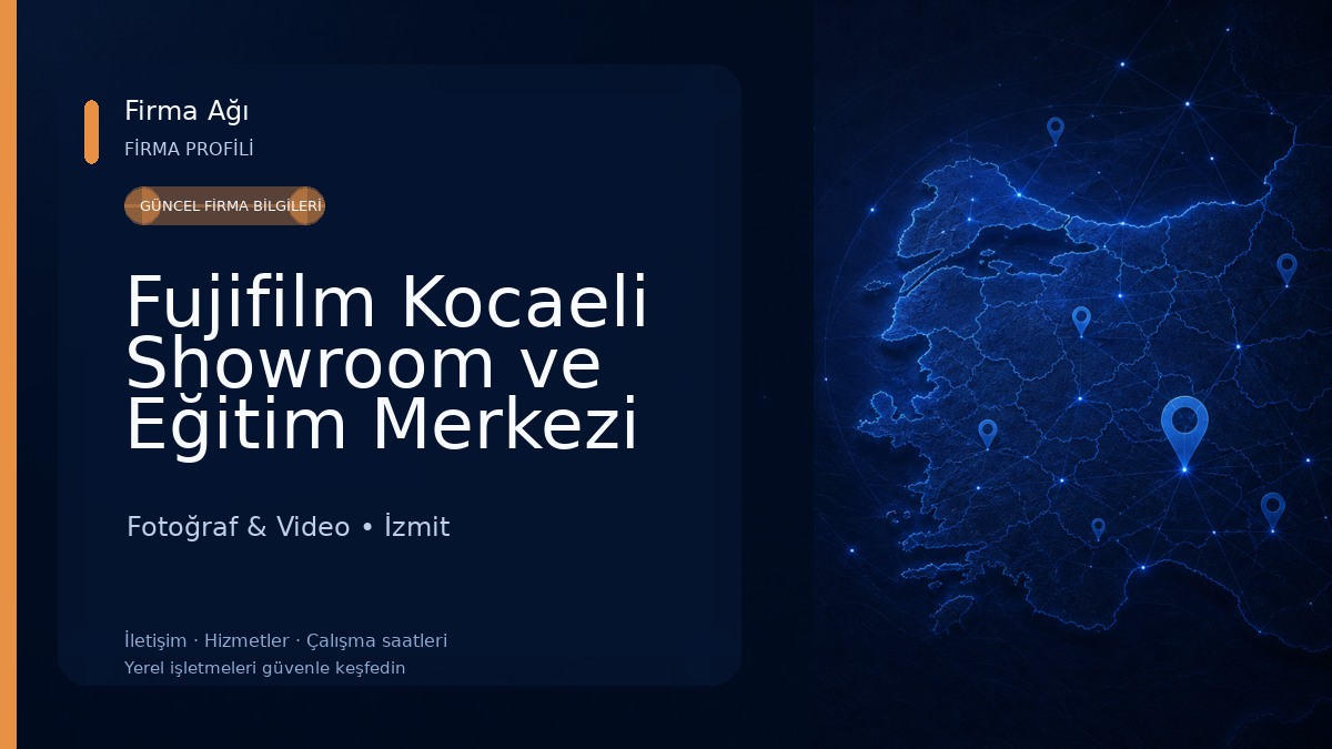 Fujifilm Kocaeli Showroom ve Eğitim Merkezi Fotoğraf & Video