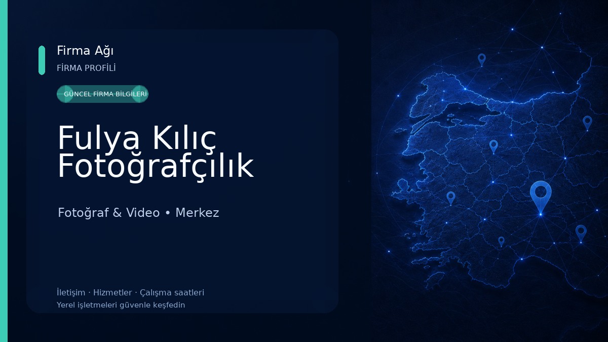 Fulya Kılıç Fotoğrafçılık Fotoğraf & Video