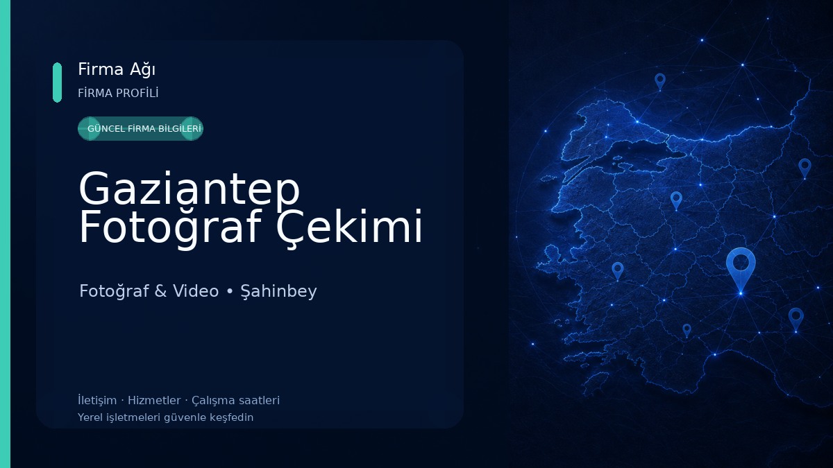 Gaziantep Fotoğraf Çekimi Fotoğraf & Video