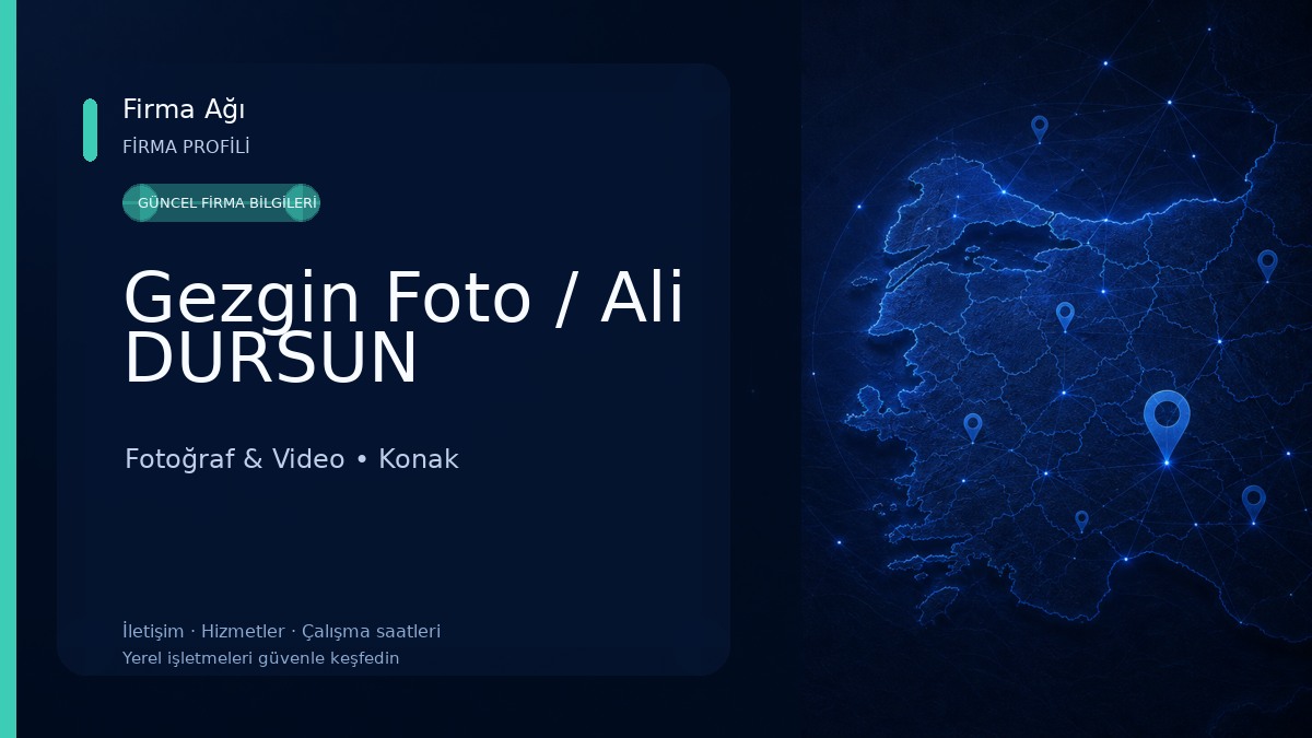 Gezgin Foto / Ali DURSUN Fotoğraf & Video