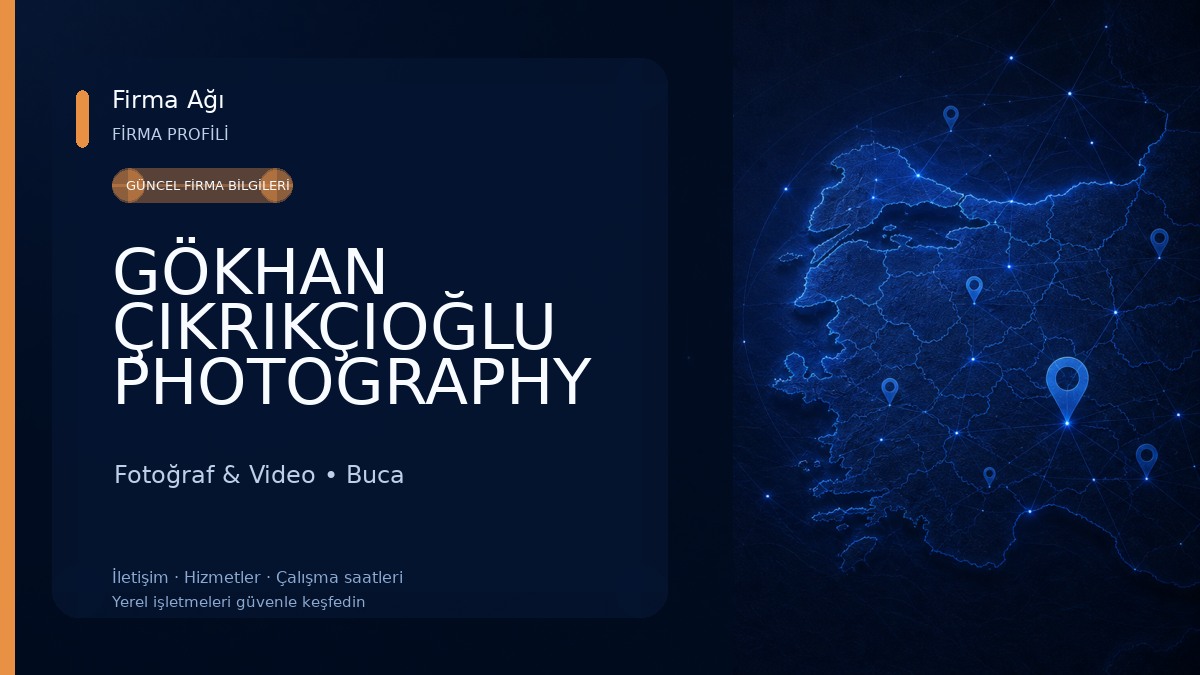 GÖKHAN ÇIKRIKÇIOĞLU PHOTOGRAPHY Fotoğraf & Video