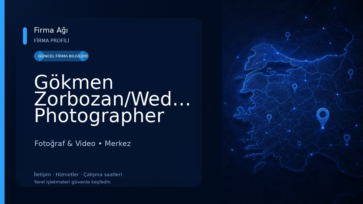 Gökmen Zorbozan/Wedding Photographer