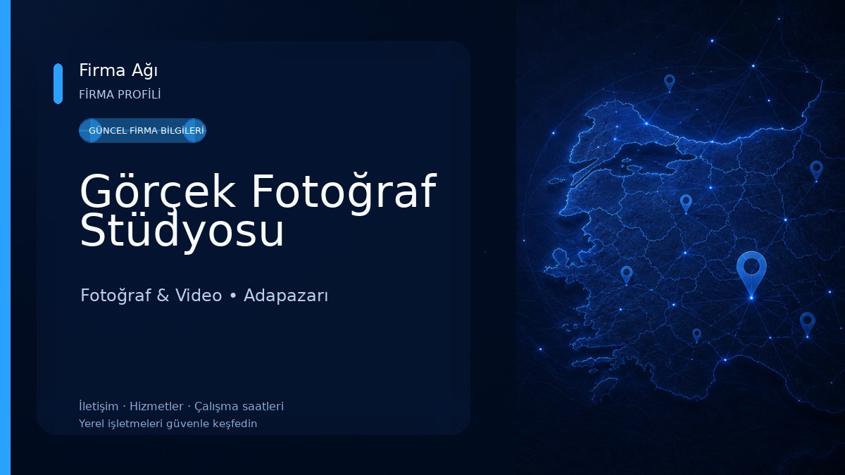 Görçek Fotoğraf Stüdyosu Fotoğraf & Video